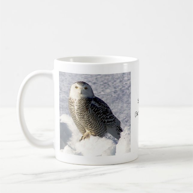 Snowy Owl mug (Left)