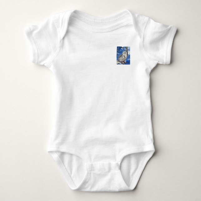 Snowy Owl Polo Shirt (Front)
