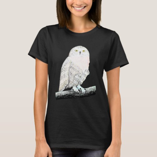 Snowy Owl T_Shirt