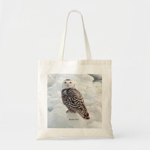 Snowy Owl tote bag