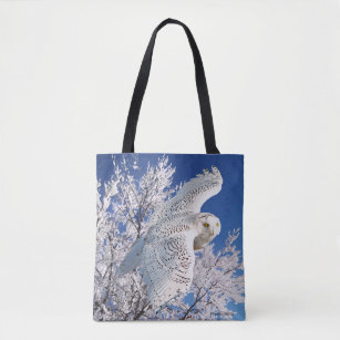 "Snowy Owl" Tote Bag