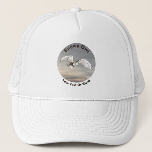 Snowy Owl Trucker Hat