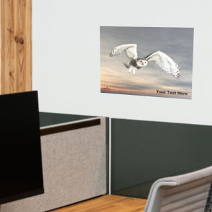 Snowy Owl Wall Decal