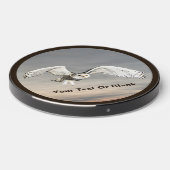 Snowy Owl Wireless Charger (Front 2)