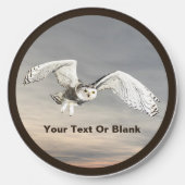 Snowy Owl Wireless Charger (Front)