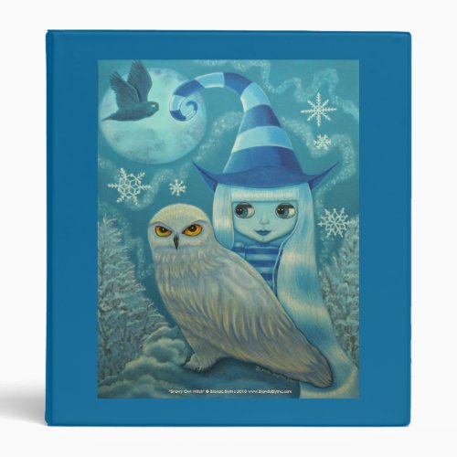 Snowy Owl Witch Binder