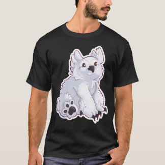 Snowy Owlbear Cub - Sitting T-Shirt