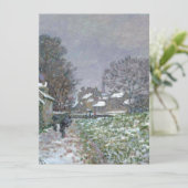 Snowy Path at Argenteuil (Standing Front)