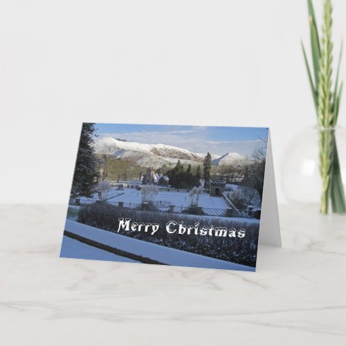 Snowy Peak District card