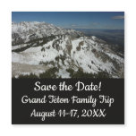 Snowy Peaks of Grand Teton Mountains I Photography