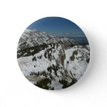 Snowy Peaks of Grand Teton Mountains I Photography Button
