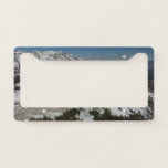 Snowy Peaks of Grand Teton Mountains I Photography License Plate Frame