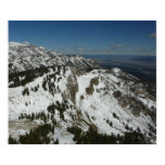 Snowy Peaks of Grand Teton Mountains I Photography Poster