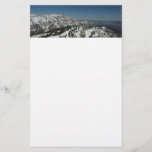 Snowy Peaks of Grand Teton Mountains I Photography Stationery