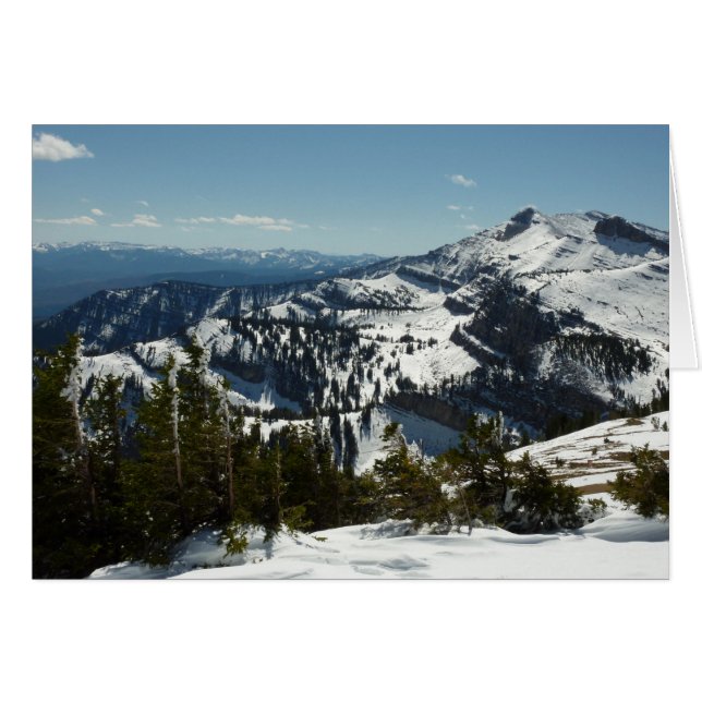 Snowy Peaks of Grand Teton Mountains II Photo (Front Horizontal)