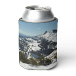 Snowy Peaks of Grand Teton Mountains II Photo Can Cooler