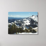 Snowy Peaks of Grand Teton Mountains II Photo Canvas Print
