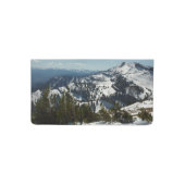 Snowy Peaks of Grand Teton Mountains II Photo Checkbook Cover (Front)