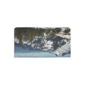 Snowy Peaks of Grand Teton Mountains II Photo Checkbook Cover (Back)