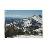 Snowy Peaks of Grand Teton Mountains II Photo Doormat