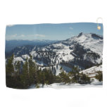 Snowy Peaks of Grand Teton Mountains II Photo Golf Towel