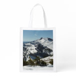Snowy Peaks of Grand Teton Mountains II Photo Grocery Bag