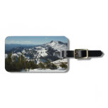 Snowy Peaks of Grand Teton Mountains II Photo Luggage Tag