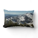 Snowy Peaks of Grand Teton Mountains II Photo Lumbar Pillow