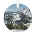 Snowy Peaks of Grand Teton Mountains II Photo Ornament