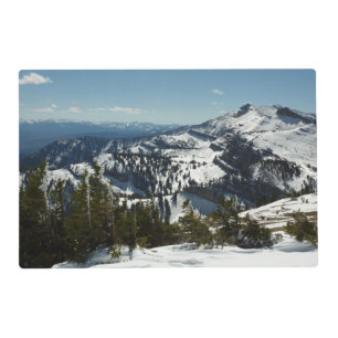 Snowy Peaks of Grand Teton Mountains II Photo Placemat