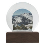 Snowy Peaks of Grand Teton Mountains II Photo Snow Globe