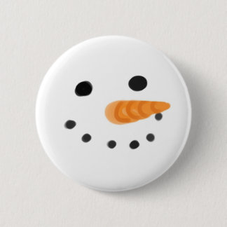 Snowy Pinback Button