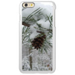 Snowy Pine Branch Winter Nature Photography Incipio Feather Shine iPhone 6 Plus Case