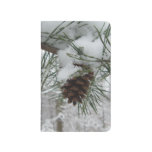 Snowy Pine Branch Winter Nature Photography Journal