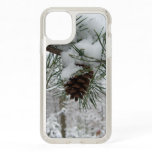 Snowy Pine Branch Winter Nature Photography Speck iPhone 11 Case