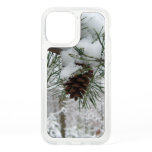 Snowy Pine Branch Winter Nature Photography Speck iPhone 12 Case
