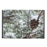 Snowy Pine Cone II Winter Nature Photography Powis iPad Air 2 Case