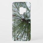 Snowy Pine Needles Winter Nature Photography Case-Mate Samsung Galaxy S9 Case