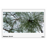 Snowy Pine Needles Winter Nature Photography Wall Sticker