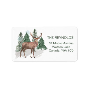 Canada Return Address Labels | Zazzle