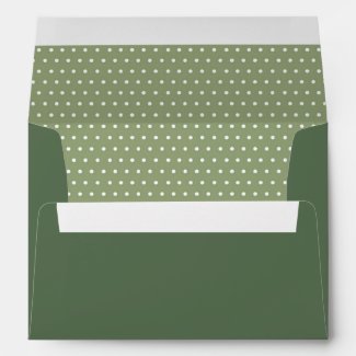 Snowy Pines Christmas Envelope