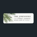 Snowy Pines Return Address Label<br><div class="desc">Snowy Pines,  Return address label. Customizable. Part of a collection</div>