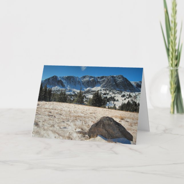 Snowy Range Card (Front)