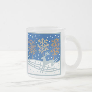 Snowy Reindeer Mug