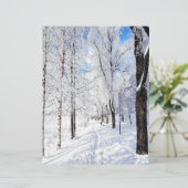 Snowy Road (Standing Front)