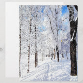 Snowy Road (Front/Back)