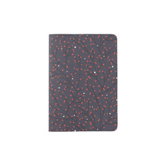 Snowy Rowanberry Grove Passport Holder