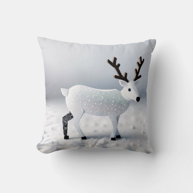 Snowy Splendor Cushion (Front)