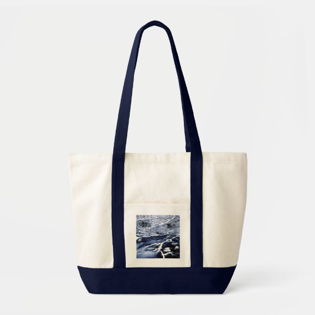 Snowy Stream - Tote Bag (Front)