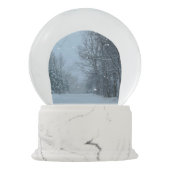 Snowy Street Snow Globe (Back)